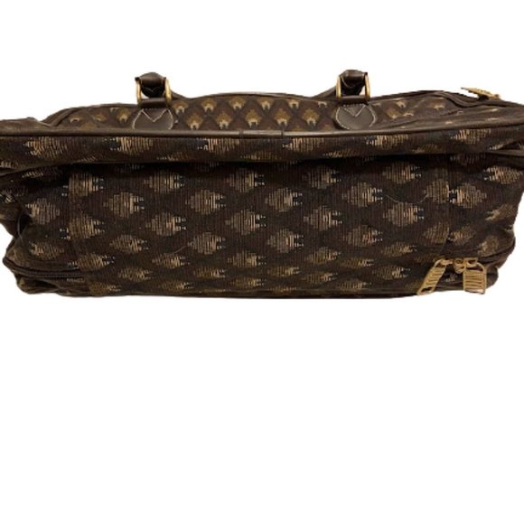 Oscar de la Renta Spacious Tapestry Weekender Bag - Picture 8 of 9